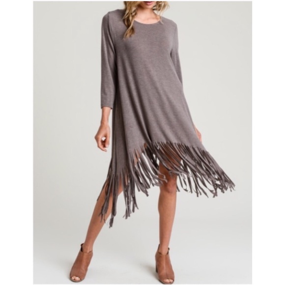 JODIFL Dresses & Skirts - Fringe Dress